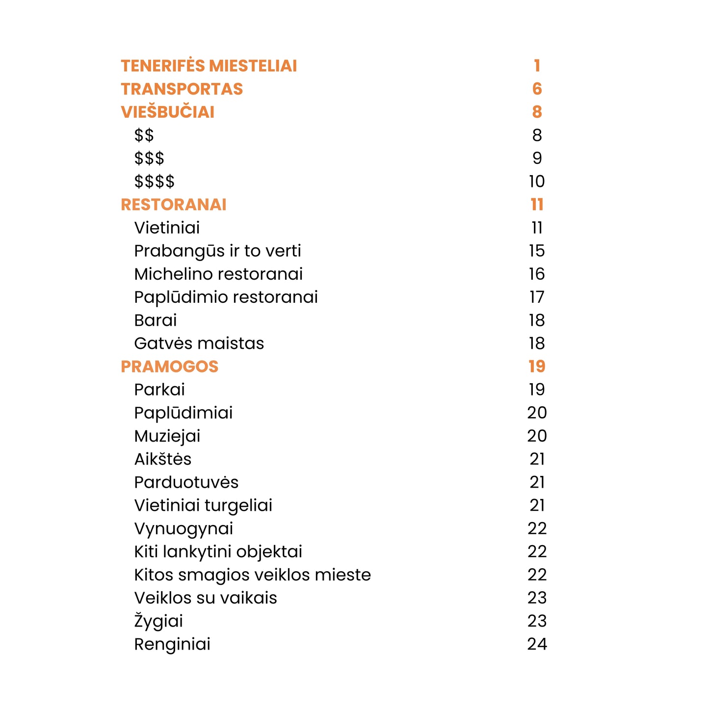 Tenerifė | Salos Gidas