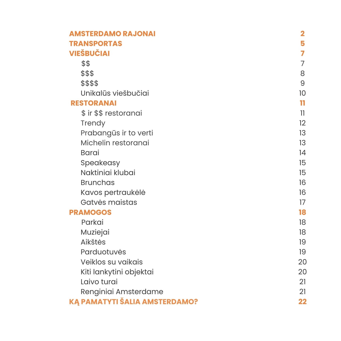 Amsterdamas | Miesto gidas