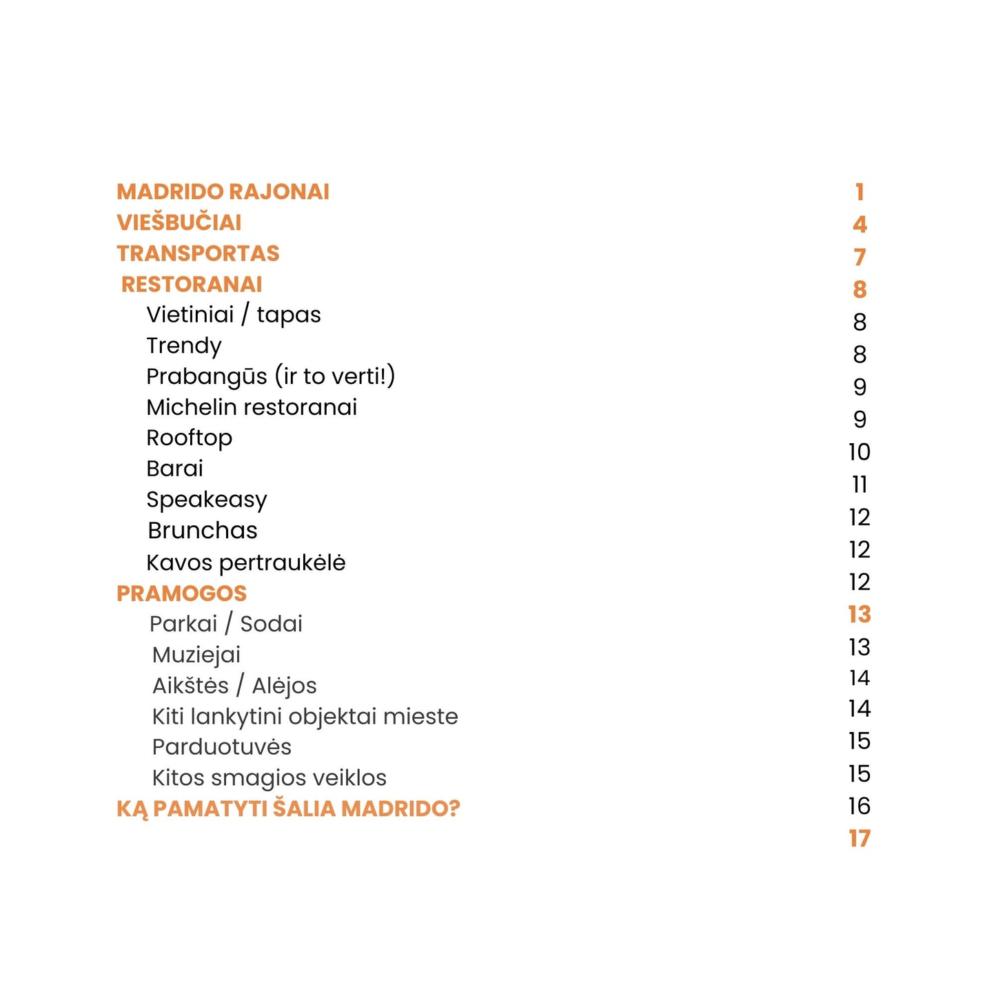 Madridas | Miesto gidas